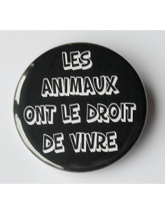 Badge Les animaux ont le...