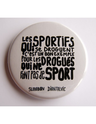 Les sportifs qui se droguent, c'est...