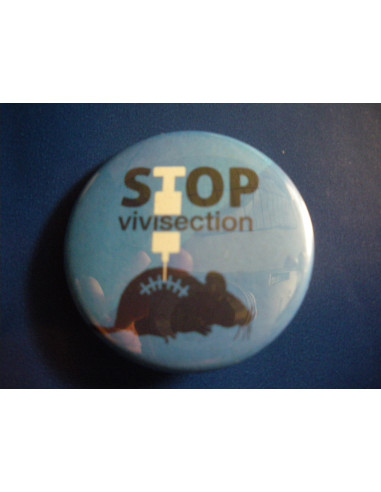 Badge Stop Vivisection