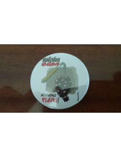 Badge Raisin OGM, nouveau...