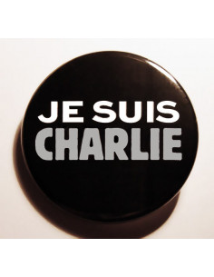 Badge Je suis Charlie