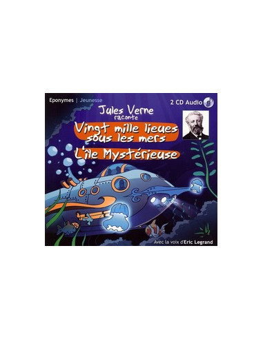 Coffret Jules Verne raconte "Vingt...