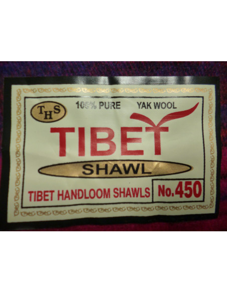 couverture 100% laine de yak du Tibet