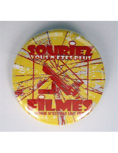 Badge Souriez, vous n'êtes plus filmés