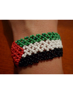 Bracelet palestinien (en perles)