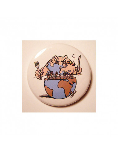 Badge La Terre a faim