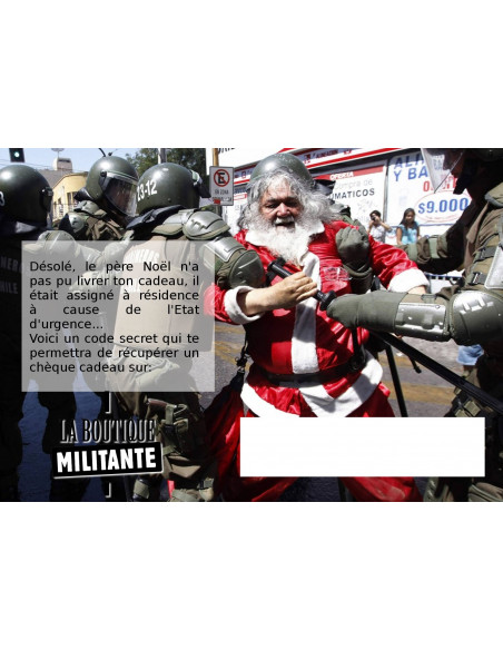 Chèque Cadeau militant