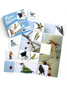 Mémo nature oiseaux ( jeu de société éducatif)
