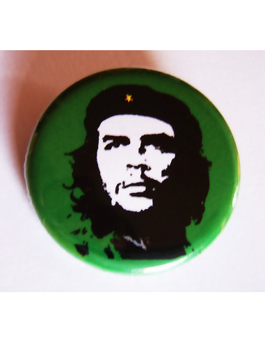 Badge Che Guevara vert