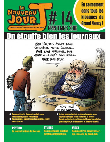 On étouffe bien les journaux Nouveau Jour J