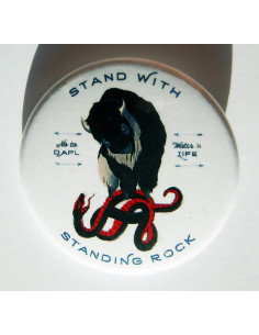 Badge Standing Rock contre les pétroliers