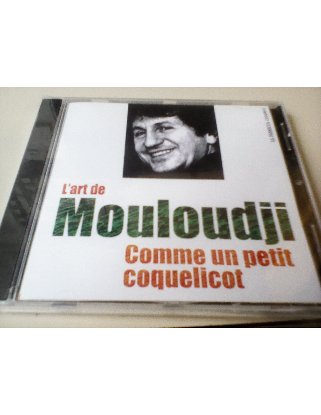 CD L'art de Mouloudji - Comme un petit coquelicot