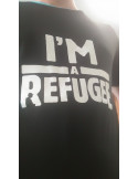Tee shirt HK "I'm a refugee" (bio, équitable, local : marque Transition)