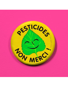 Badge Pesticides Non Merci