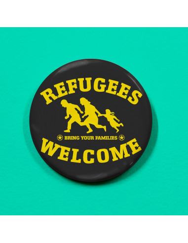 Badge Refugees Welcome