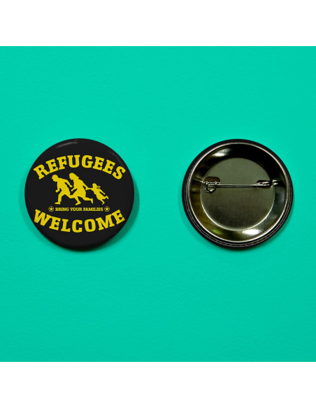 Badge Refugees Welcome