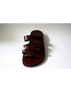 Sandale de Palestine "Peace Step" modèle avec boucle pour orteil et fleur 2