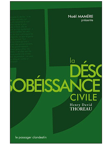 La désobéissance civile (Henri David...