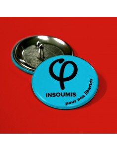 Badge Insoumis pour nos libertés 2