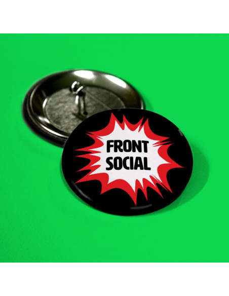 Badge Front Social