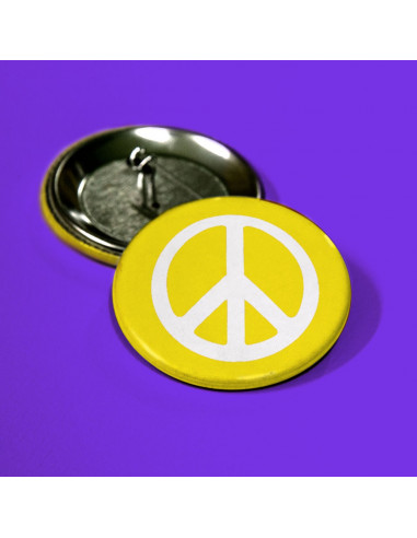 Badge Peace and Love