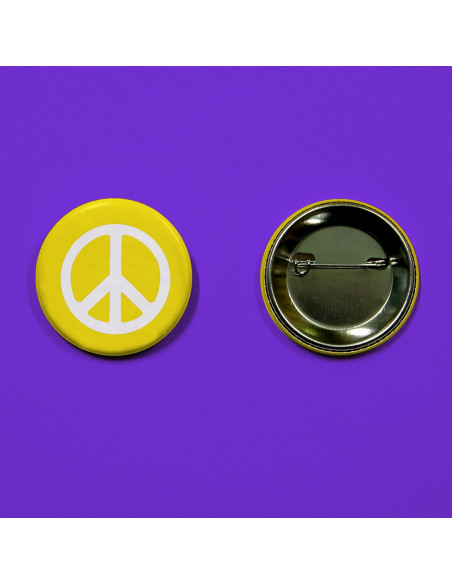 Badge Peace and Love