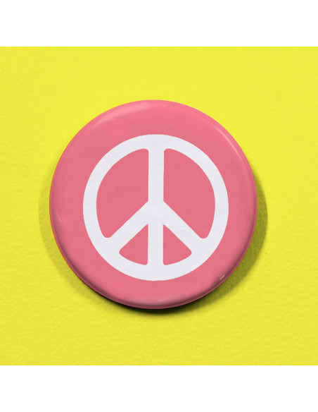 Badge Peace and Love