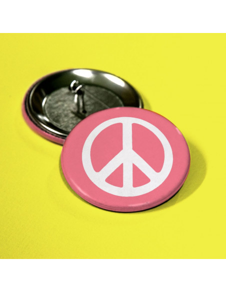 Badge Peace and Love