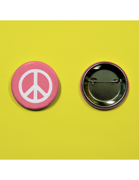 Badge Peace and Love