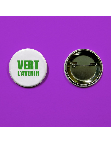 Badge Vert l'avenir