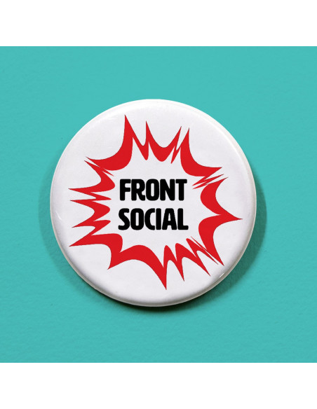 Badge Front Social
