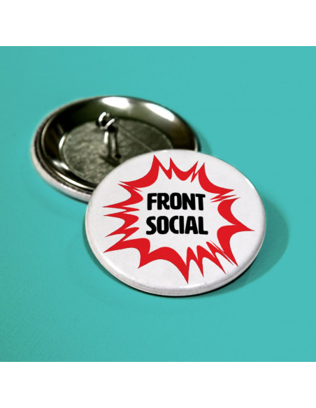 Badge Front Social