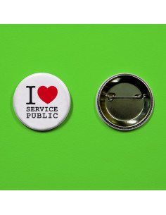 Badge I Love Service Public 2