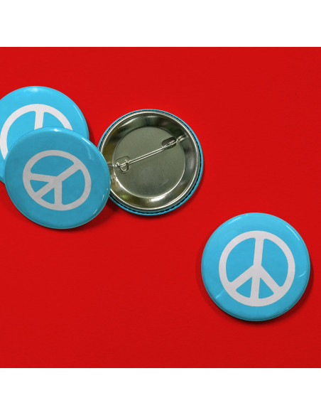 Badge Peace and Love