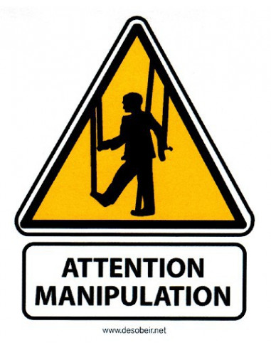 Attention manipulation (autocollant)