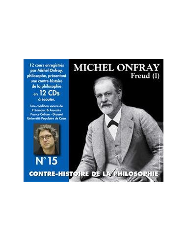 CD Contre histoire de la philosophie Vol. 1 (L'archipel pré-chrétien, 1), Michel Onfray.