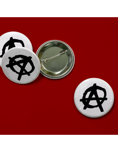 Badge anarchie symbole