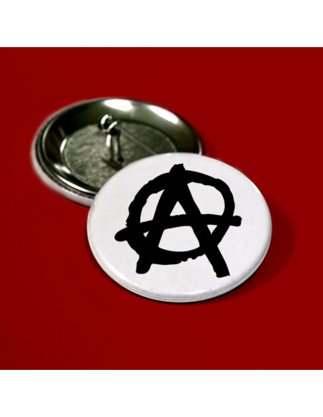 Badge anarchie symbole