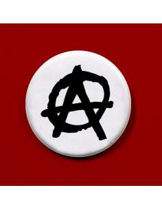 Badge anarchie symbole