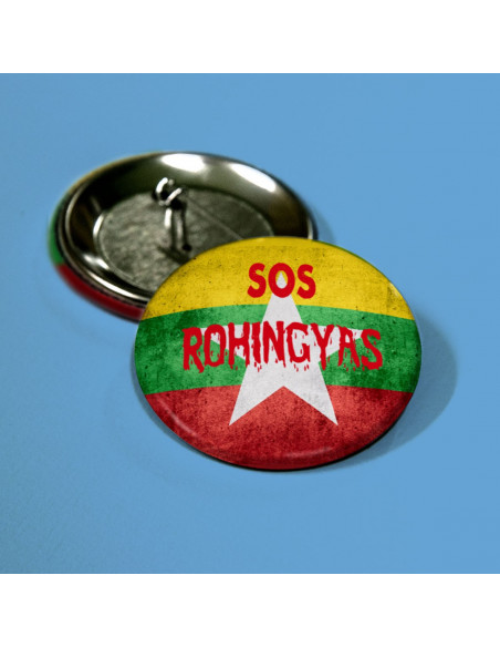 Badge SOS Rohingyas