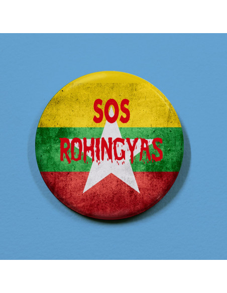 Badge SOS Rohingyas