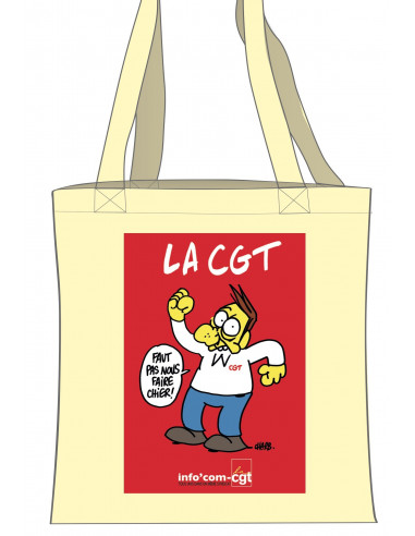 Le sac Tote bag de la CGT