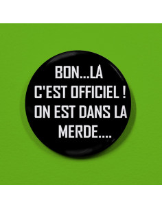 badge bon... là c'est officiel ! on est dans la merde....