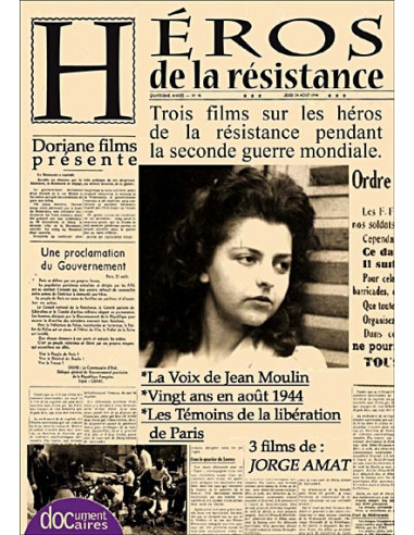 DVD héros de la résistance (Jorge Amat)