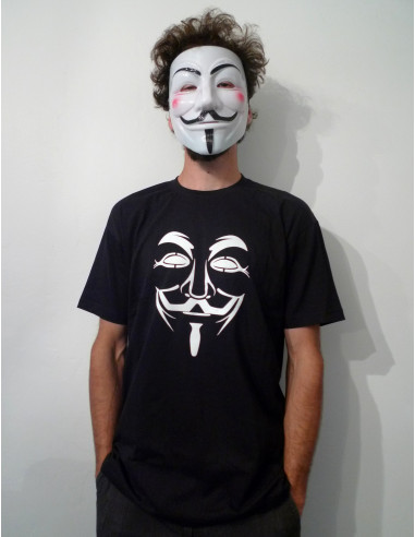Tee shirt Anonymous bio solidaire et...