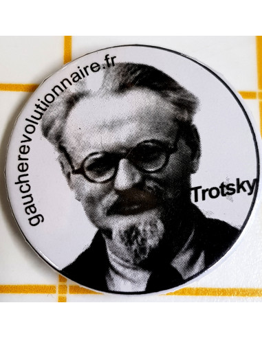 Badge Léon Trotski