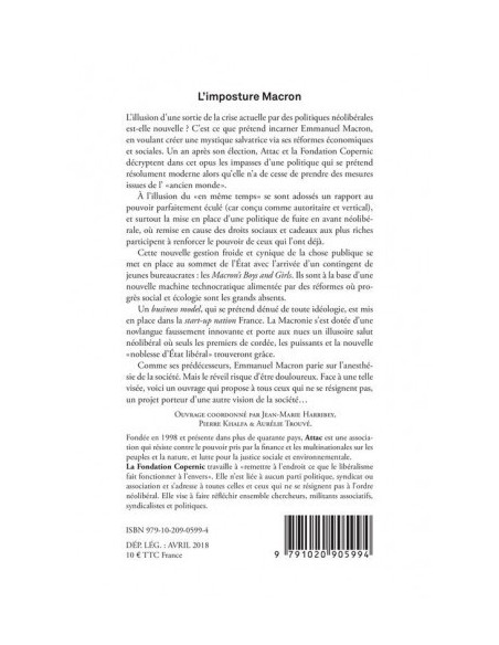 L'imposture Macron - Un business model au service des puissants (ATTAC France, Fondation Copernic)