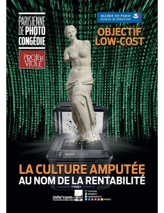 La culture amputée, au nom de la rentabilité (affiche CGT Ville de Lyon par Info Com CGT n°139)