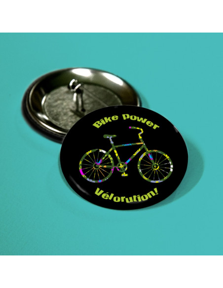 Badge Bike Power Vélorution