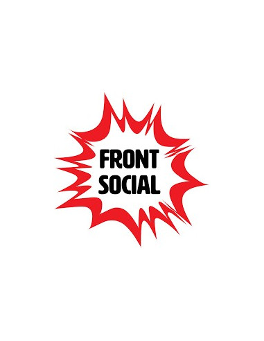 Front Social (blanc) (Tee-shirt officiel by Info'Com-CGT)
